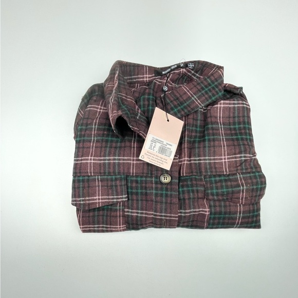 EXTREME OVERSZED CHECK SHIRT
BROWN - Picture 3 of 3